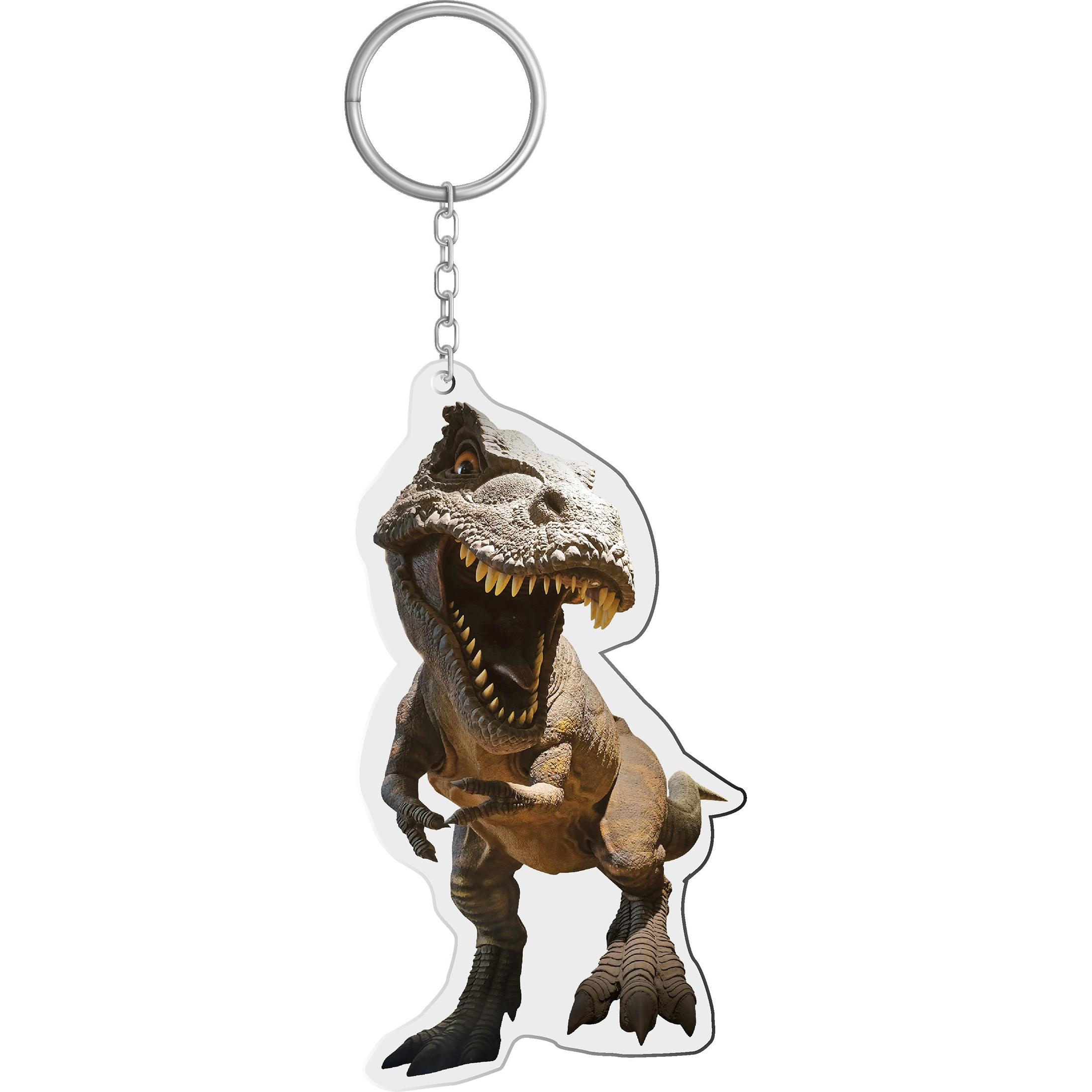 Roth, Schlüsselanhänger, Reflektierender Anhänger Tyrannosaurus