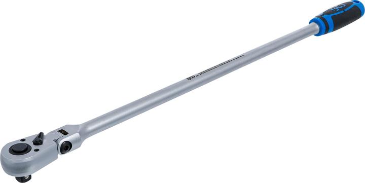 Immagine prodotto BGS Cricchetto reversibile testa snodata extra lunghi quadro esterno 12,5 mm (1/2") 609 mm (1/2")