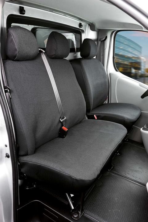 Actual product image Walser Seat covers for Opel Vivaro, Renault Trafic, Nissan Primastar, ES and DB front BJ 06/2001 - 07/2014