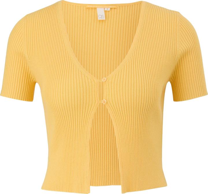 Actual product image s.Oliver Strickjacke Top mit Rippstruktur (XL)