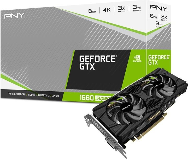 Produktbild PNY GeForce GTX 1660 SUPER Twin Fan (6 GB)