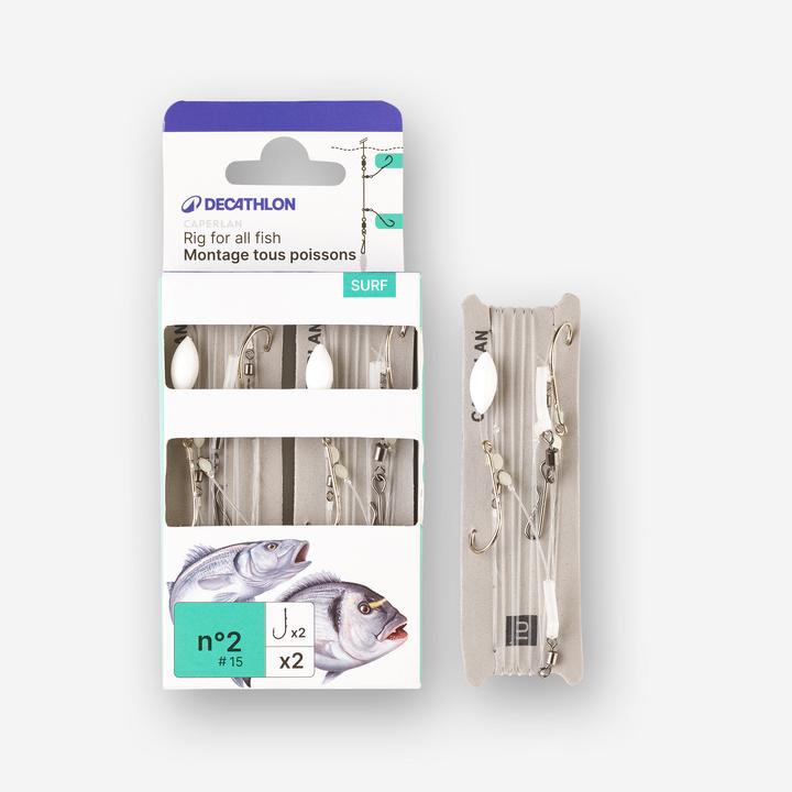 Image du produit Caperlan Bas de ligne Pêche du bord SYMB HVY X2