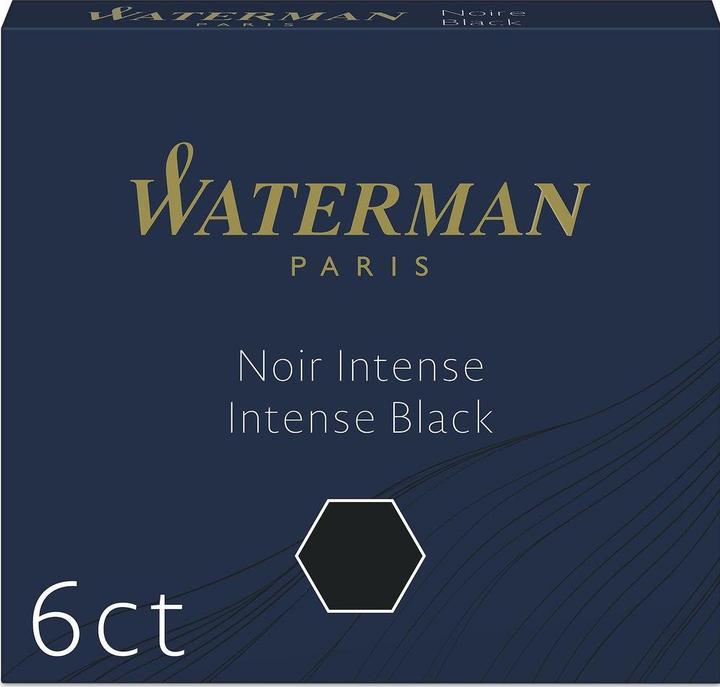 Produktbild Waterman Tintenpatronen (Schwarz, 6 Stk.)