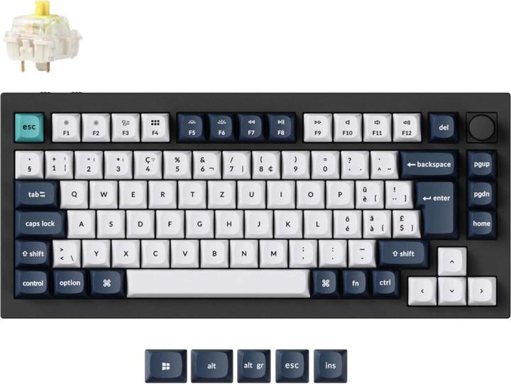 Produktbild Keychron Q1 Max (CH, Kabelgebunden, Kabellos)