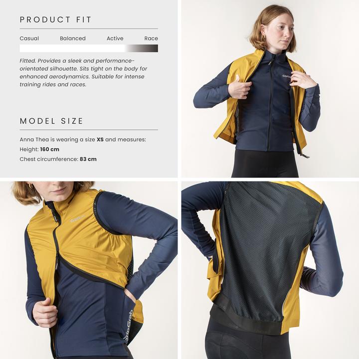 Produktbild GripGrab Women's PACR Windproof Lightweight Vest (M)
