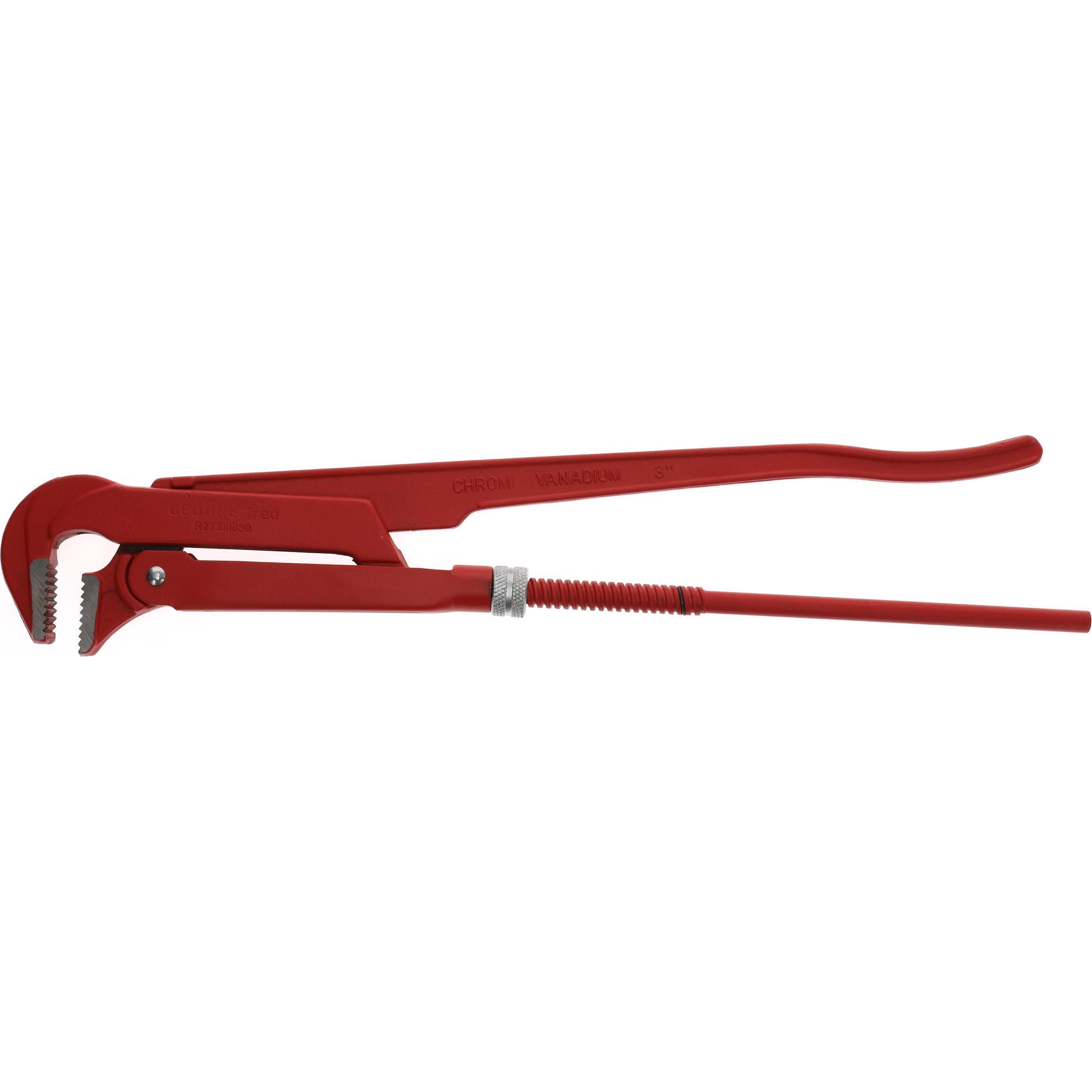 Gedore Red, Zange, red R27100030 Rohrzange 90° SV-Modell f.D.3 Zoll 635mm (625 mm)