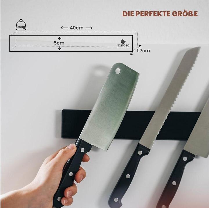 Produktbild Exitoso Selbstklebende Magnetmesserleiste