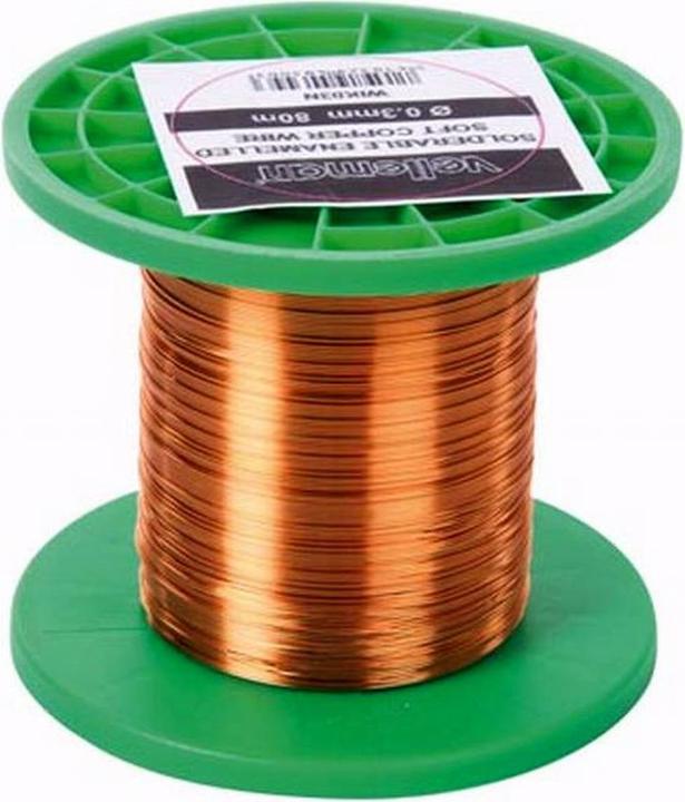 Velleman WICK03N Fil d'enroulement Ø 0.3mm (80 m)