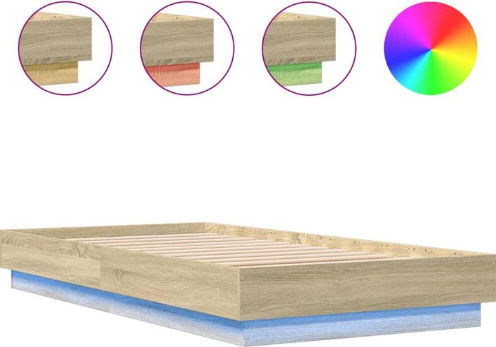 Actual product image vidaXL Bettgestell (75 x 190 cm)