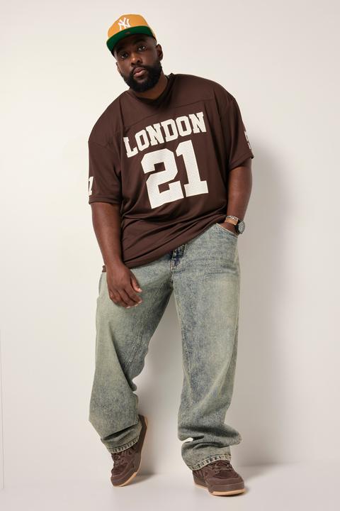 Image du produit Sthuge Jean 5 poches, dirty denim, coupe Tapered Loose Fit - jusqu'à la taille 74 (68)