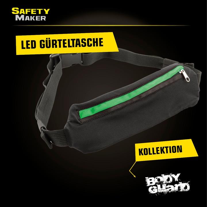 Immagine prodotto SafetyMaker LED Gürteltasche schwarz grün