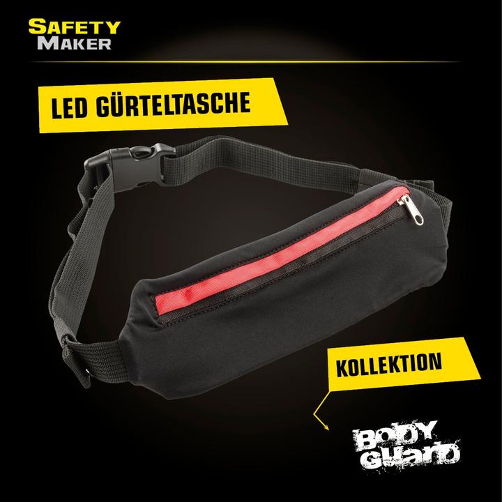 Immagine prodotto SafetyMaker Borsa a LED Marsupio Marsupio Sport Donna Uomo Luce Luminosa
