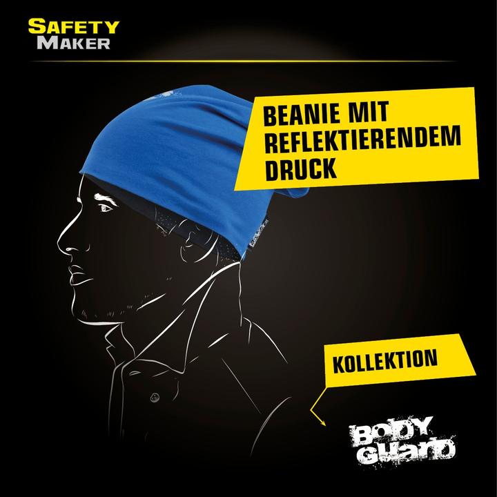 Image du produit SafetyMaker Bonnet réversible réfléchissant bleu/argent