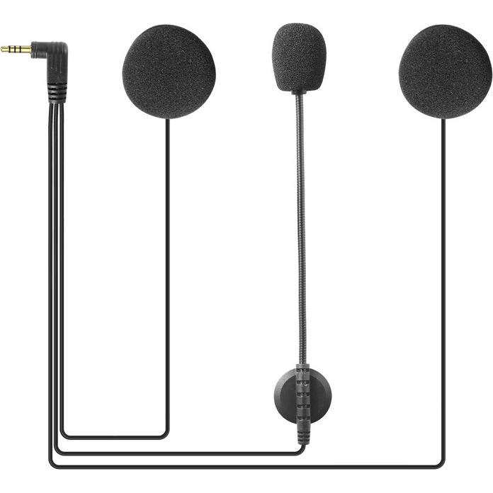 Ejeas, Radio + Interfono per moto, Motorcycle helmet headset with 3.5 mm plug for V6pro+ HIFI-M intercom