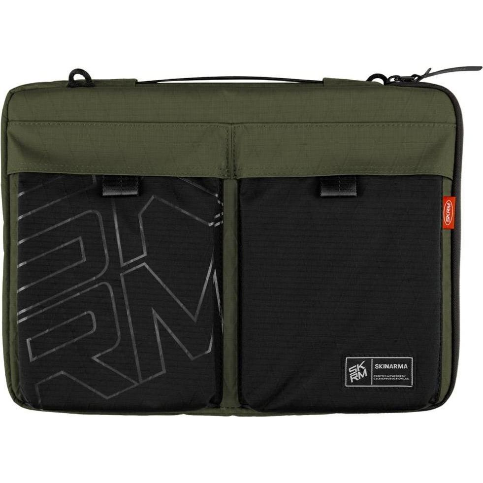 Skinarma Laptop Sleeve Jager 14" olive (14"), Borsa per Notebook, Verde