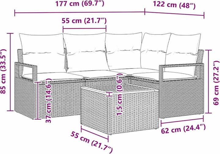 Produktbild vidaXL Cullen