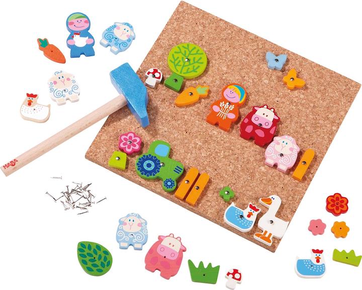 Produktbild Haba Nagelspiel Muh & Mäh