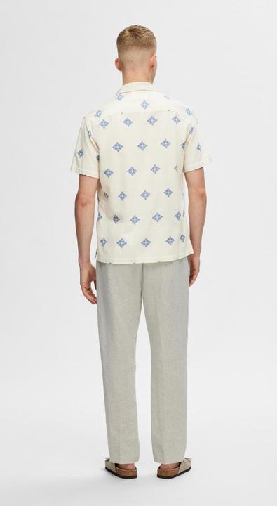 Produktbild Selected Homme Print Baumwoll Kurzarmhemd (XL)