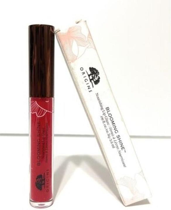 Immagine prodotto Origins Blooming Shine Smalto nutriente per labbra 12 Midnight Orchid 2,6ml (Orchidea di mezzanotte)