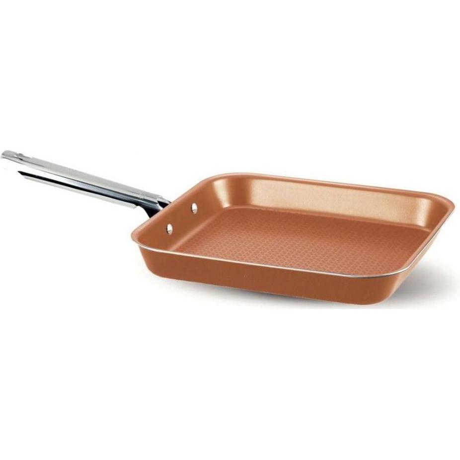 Pensofal Cuprum Steak Griller 28-1 Stainless Steel Handle 6715, Pfanne + Kochtopf, Silber