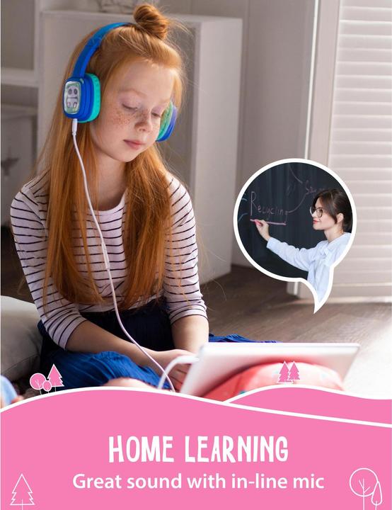 Actual product image Planet Buddies Girl Wired Headphones DIY