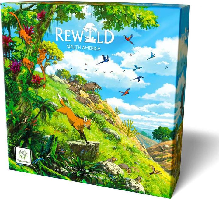 Produktbild Treeceratops Rewild: South America (Deutsch, 1 - 4 Spieler)
