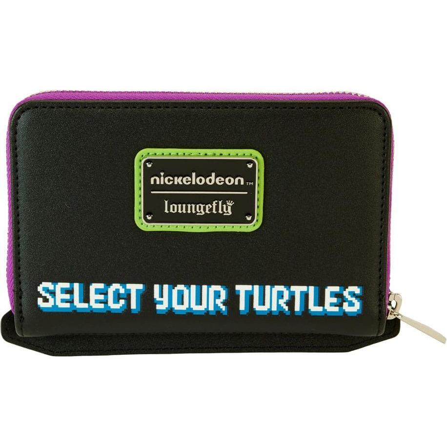Thumbnail - Funko, Portemonnaie, Loungefly: Nickelodeon - Teenage Mutant Ninja Turtles - TMNT 40th Anniversary Vintage Arcade Zip Ar...