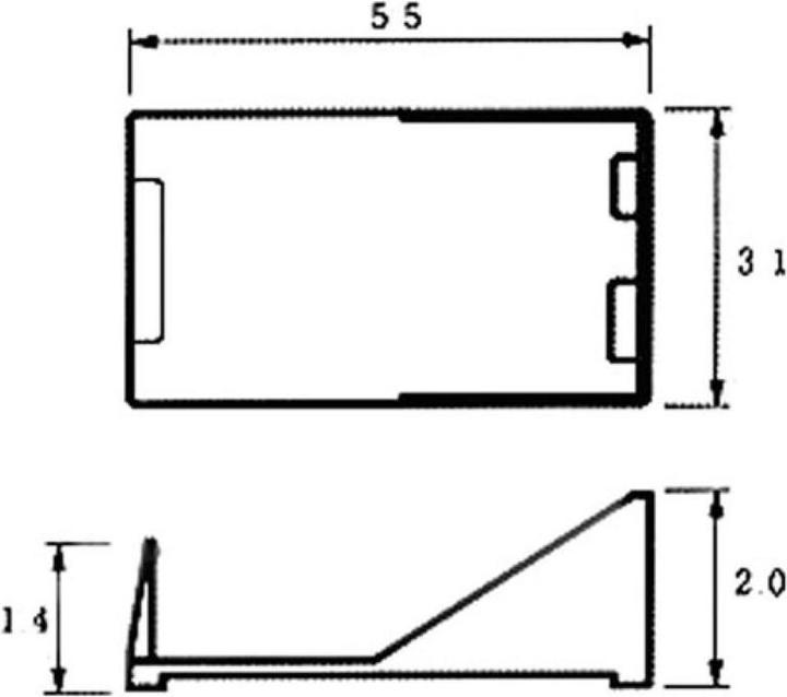 Produktbild Velleman Batteriehalter BH9V, 1x 9V 1 Stück