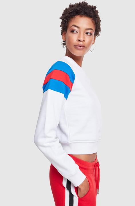 Immagine prodotto Urban Classics Girocollo con maniche a strisce da donna (XL)