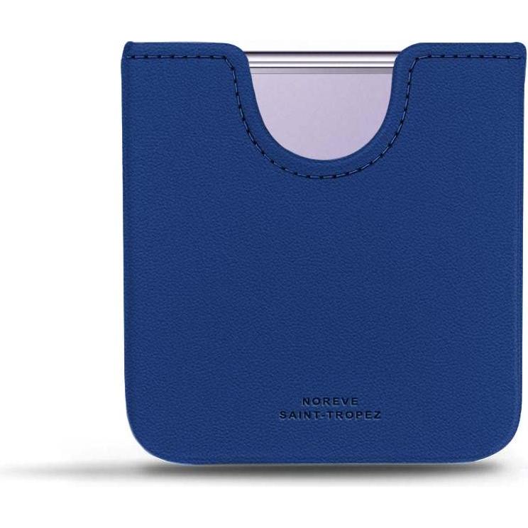 Noreve Lederschutzhülle (Samsung Galaxy Z Flip4), Smartphone Hülle, Blau