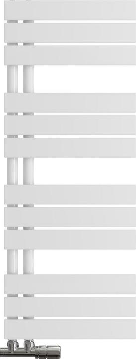 Emke Bathroom Radiator Towel Rail Adjustable Temperature Control 100x40cm White 456W