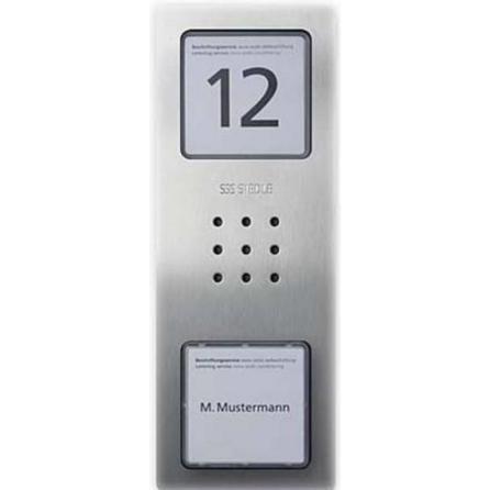 Siedle, Klingel + Türsprechanlage, CA 850-1 E Audio-Türstation Compact Edelstahl