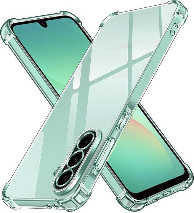 Actual product image Techsuit - Shockproof Clear Silicone - Samsung Galaxy A26 5G - Clear (Samsung Galaxy A26)