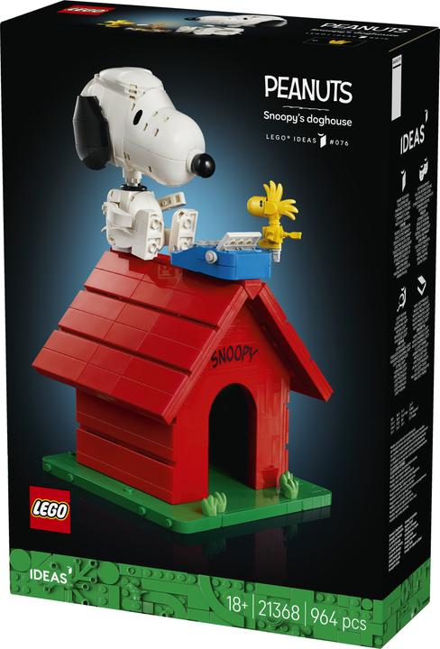 LEGO Peanuts: Snoopys Hundehütte (21368, LEGO Ideas)