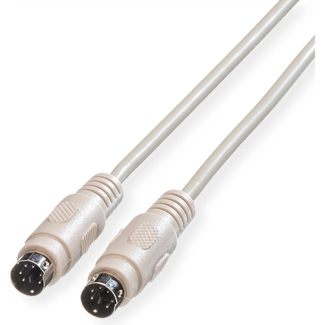 Roline PS/2 Kabel Male - Male (6 m, PS/2), Schnittstellenkabel
