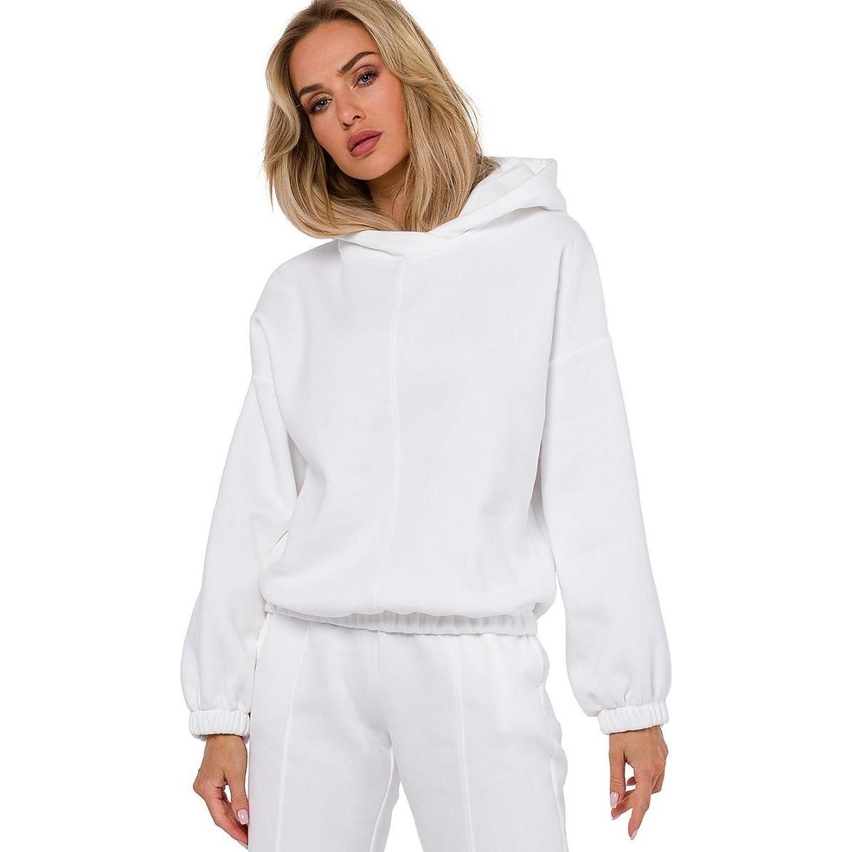 Made of Emotion, Damen, Pullover, Sweater Moe, Beige, (L, XL)
