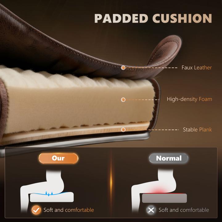 Produktbild Vinsetto Bürostuhl mit Massagefunktion (45 - 52 cm)