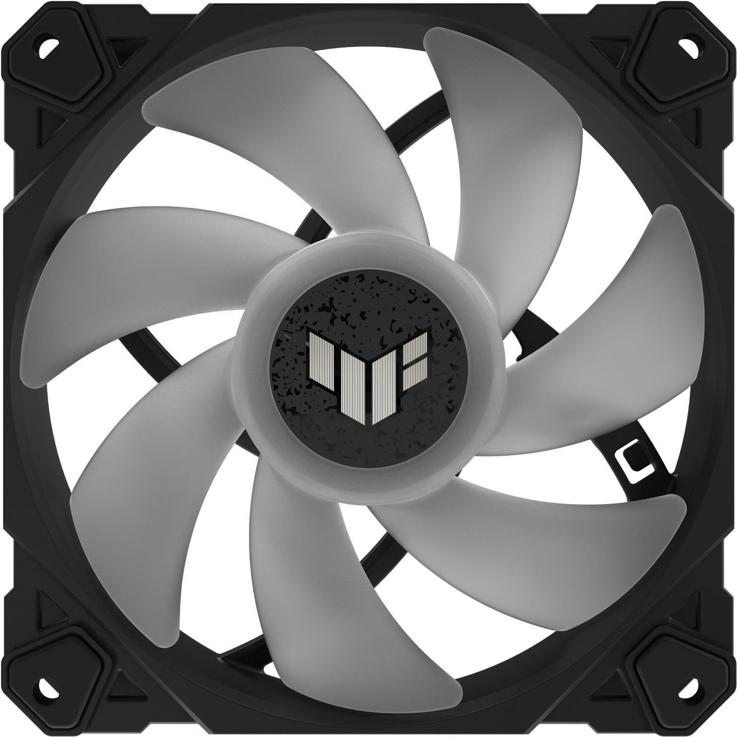 ASUS TUF Gaming TF120 ARGB (120 mm, 1 x), PC Lüfter, Schwarz