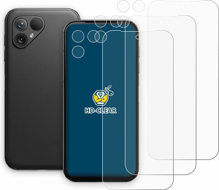 Produktbild BROTECT Schutzfolie Displayschutz Klar (6 Stück, Fairphone 5)