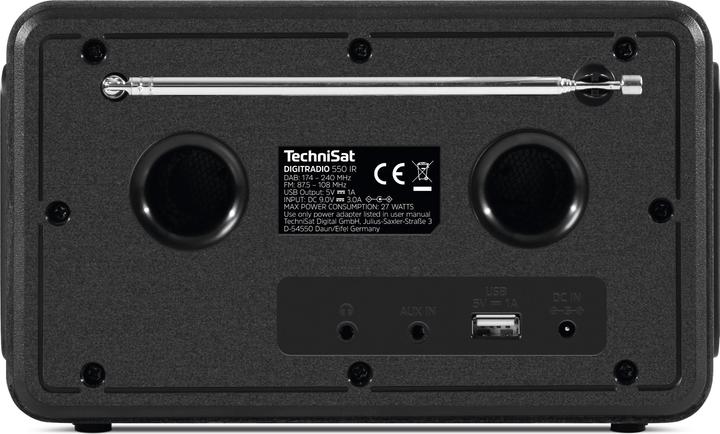 Produktbild TechniSat DiditRadio 550 IR weiss (DAB+, FM, Bluetooth, WLAN)