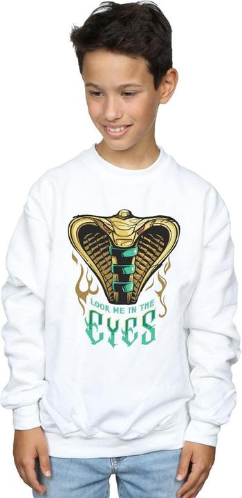 Actual product image Disney Boys Aladdin Movie Jafar Snake Eyes Sweatshirt (116)