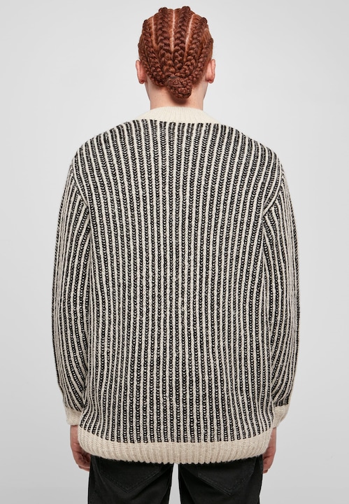 Actual product image Urban Classics Oversized Two Tone Sweater (L)