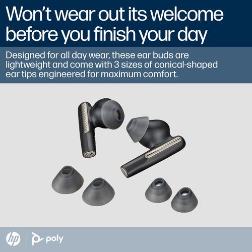 Actual product image Poly Vfree 60 Cb Earbuds (ANC, 24 h, Wireless)