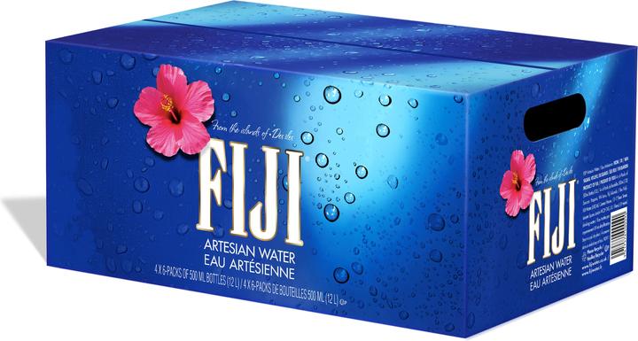Fiji Eau, 500ml PET, pack de 24 (24 x 50 cl)