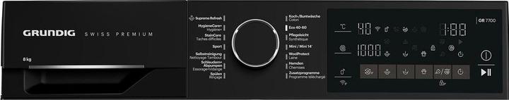 Actual product image Grundig Washing machine WM5100, 8kg, A-10%, white (8 kg)