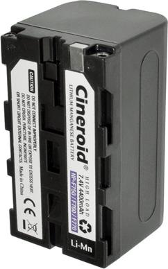 Produktbild Cineroid Lithium-Mangan-Akku Typ NP-F750 4400mAh (Akku)