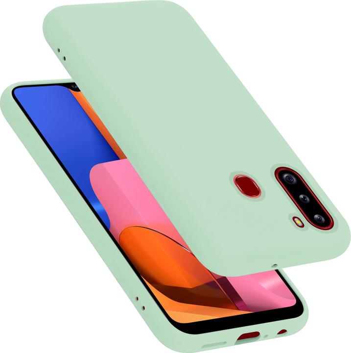 Produktbild Cadorabo TPU Liquid Silicone Case Cover (Samsung Galaxy A21)