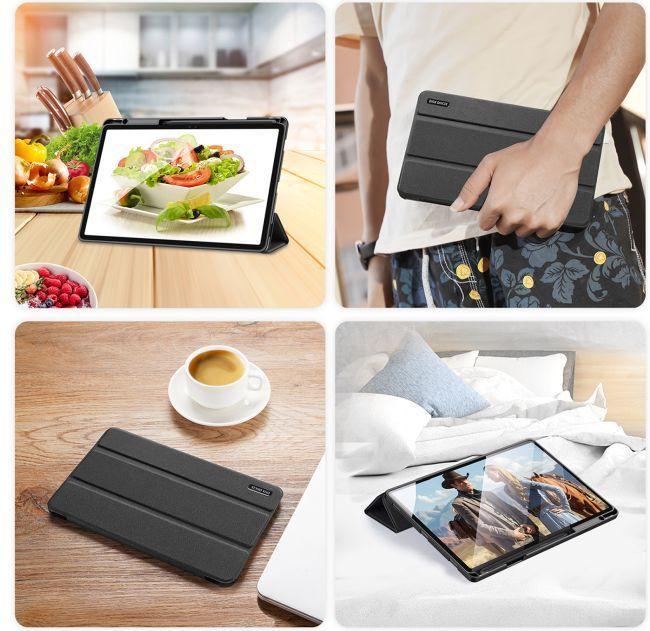 Actual product image Dux Ducis Domo Series Leather Book Cover Case (Samsung Galaxy Tab S9 FE+)