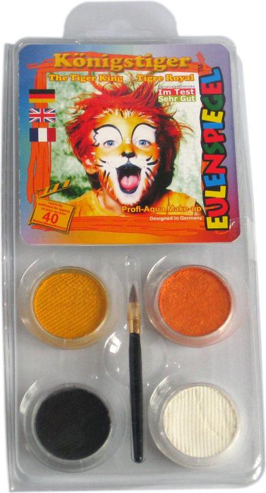 Actual product image Eulenspiegel Tiger makeup set