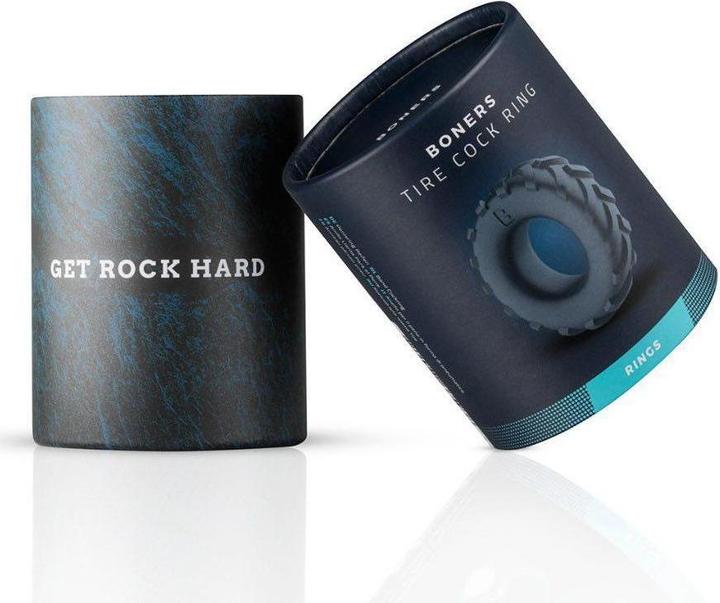 Actual product image Boners Tire Cock Ring (6 cm)